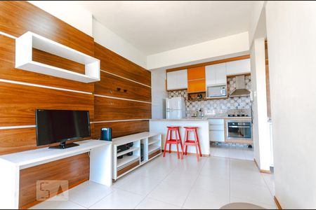 Sala de apartamento para alugar com 1 quarto, 35m² em Acupe de Brotas, Salvador