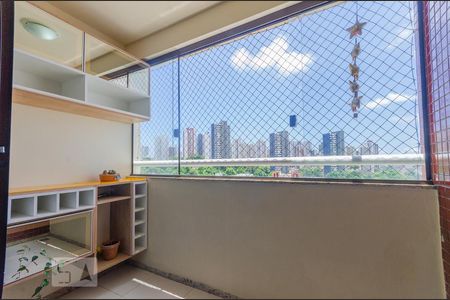 Varanda da Sala de apartamento para alugar com 1 quarto, 35m² em Acupe de Brotas, Salvador