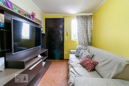 Sala de apartamento à venda com 2 quartos, 46m² em Conjunto Habitacional Padre Manoel da Nóbrega, São Paulo