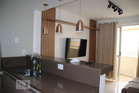 Sala/Cozinha de apartamento à venda com 1 quarto, 44m² em Jacarepaguá, Rio de Janeiro