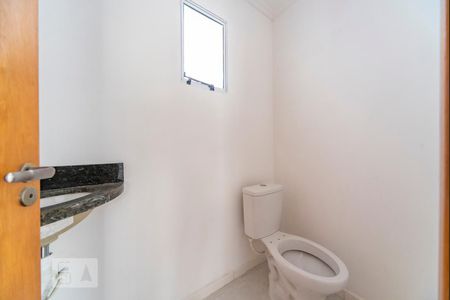 Lavabo de casa de condomínio à venda com 3 quartos, 137m² em Vila Eldízia, Santo André