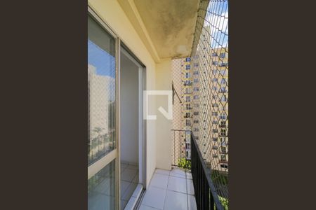 Varanda da Sala de apartamento para alugar com 2 quartos, 60m² em Jardim Umarizal, São Paulo