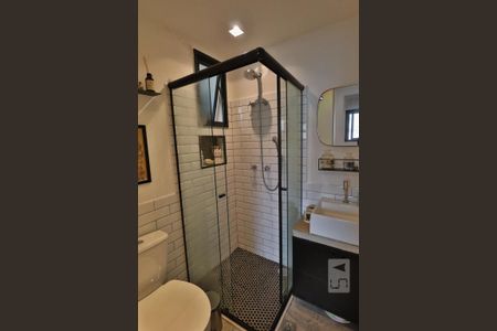 Banheiro da Suíte de apartamento à venda com 2 quartos, 70m² em Pinheiros, São Paulo