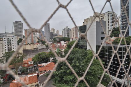 Vista da Suíte de apartamento à venda com 2 quartos, 70m² em Pinheiros, São Paulo