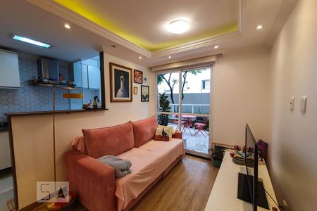 Sala de Estar/Jantar de apartamento à venda com 1 quarto, 55m² em Cambuci, São Paulo