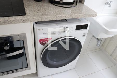 Apartamento para alugar com 46m², 1 quarto e 1 vaga Apartamento para alugar com 46m², 1 quarto e 1 vagaDetalhe da area de serviço