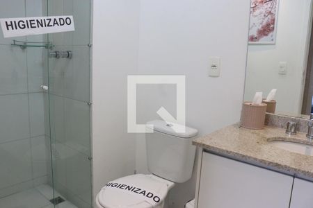 Apartamento para alugar com 46m², 1 quarto e 1 vaga Apartamento para alugar com 46m², 1 quarto e 1 vagaBanheiro