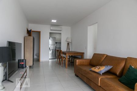 Sala de apartamento para alugar com 2 quartos, 82m² em Gonzaga, Santos