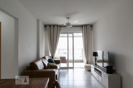 Sala de apartamento para alugar com 2 quartos, 82m² em Gonzaga, Santos