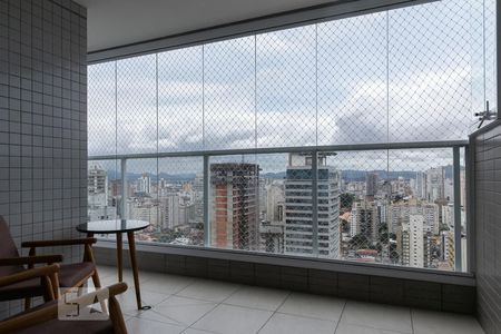 Sacada de apartamento para alugar com 2 quartos, 82m² em Gonzaga, Santos