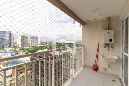 Varanda de apartamento para alugar com 2 quartos, 46m² em Parque Industrial Tomas Edson, São Paulo