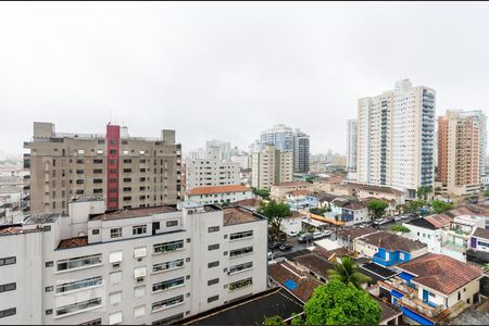 Vista de apartamento para alugar com 2 quartos, 86m² em Embaré, Santos