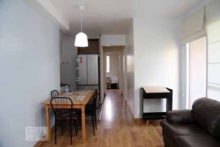 Sala/Cozinha de apartamento para alugar com 3 quartos, 62m² em Vila Andrade, São Paulo