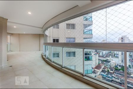 Varanda de apartamento para alugar com 4 quartos, 204m² em Embaré, Santos