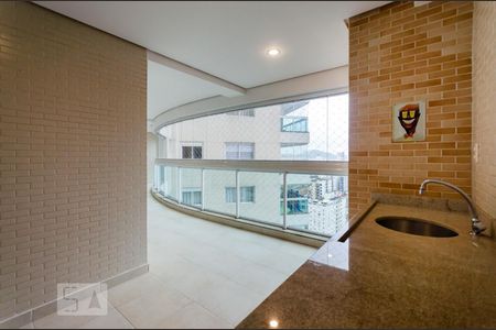 Churrasqueira de apartamento para alugar com 4 quartos, 204m² em Embaré, Santos