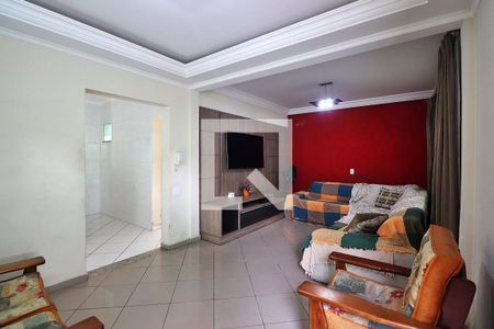 Sala de casa à venda com 3 quartos, 198m² em Vila Alzira, Santo André