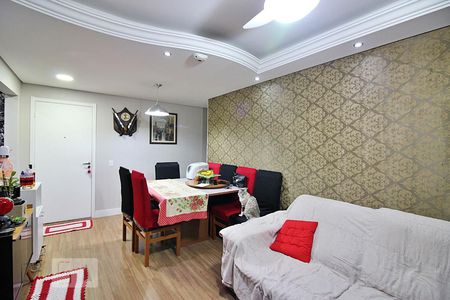 Sala  de apartamento à venda com 3 quartos, 73m² em Nova Petrópolis, São Bernardo do Campo