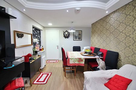 Sala  de apartamento à venda com 3 quartos, 73m² em Nova Petrópolis, São Bernardo do Campo