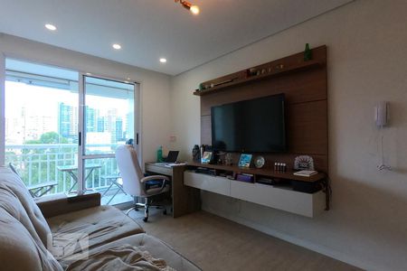 Sala de apartamento à venda com 1 quarto, 65m² em Jardim Ampliação, São Paulo