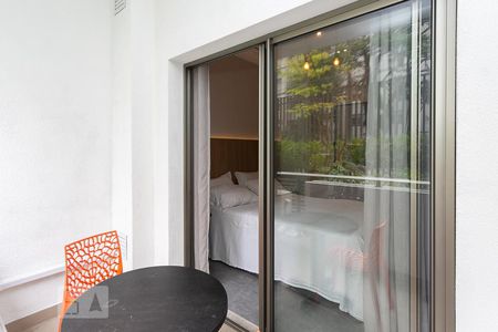 Varanda de apartamento para alugar com 1 quarto, 24m² em Vila Madalena, São Paulo