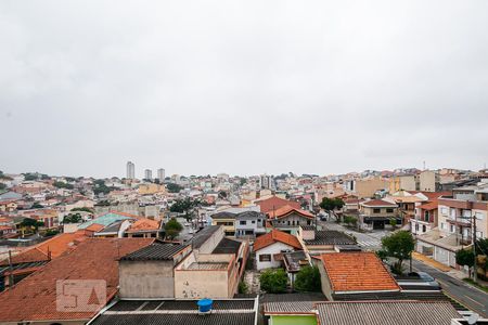 Vista da Sala de apartamento para alugar com 2 quartos, 58m² em Vila Camilopolis, Santo André