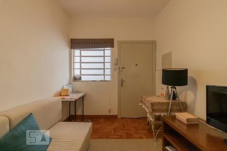 Sala de apartamento à venda com 2 quartos, 63m² em Mirandópolis, São Paulo