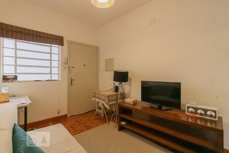 Sala de apartamento à venda com 2 quartos, 63m² em Mirandópolis, São Paulo