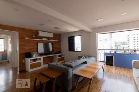 Sala de apartamento à venda com 3 quartos, 150m² em Vila Nova Conceição, São Paulo