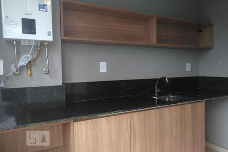 Varanda da Sala / Area de Serviço de apartamento para alugar com 1 quarto, 40m² em Vila Andrade, São Paulo