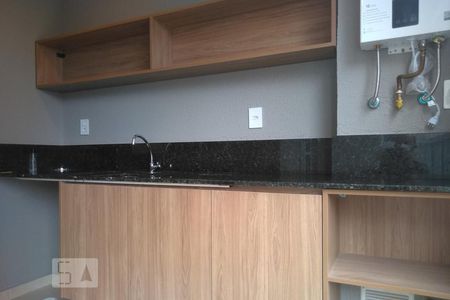 Varanda da Sala / Área de Serviço de apartamento para alugar com 1 quarto, 40m² em Vila Andrade, São Paulo