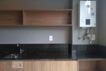 Varanda da Sala / Área de Serviço de apartamento para alugar com 1 quarto, 40m² em Vila Andrade, São Paulo