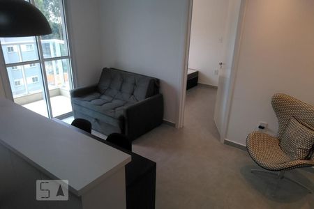 Sala de apartamento para alugar com 1 quarto, 40m² em Vila Andrade, São Paulo