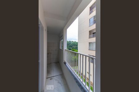 Varanda da Sala de apartamento para alugar com 2 quartos, 53m² em Jardim Colibri, Cotia