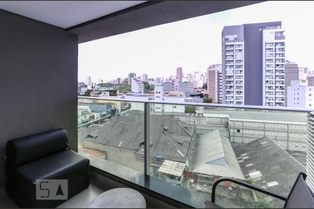 Varanda de kitnet/studio para alugar com 1 quarto, 26m² em Perdizes, São Paulo