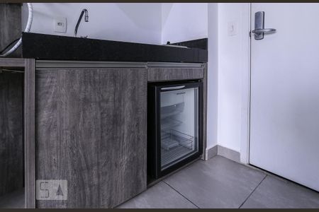 Cozinha de kitnet/studio à venda com 1 quarto, 26m² em Perdizes, São Paulo