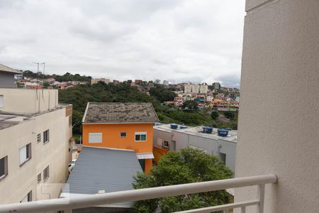 Sala - vista da sacada de apartamento para alugar com 2 quartos, 55m² em Outeiro de Passárgada, Cotia