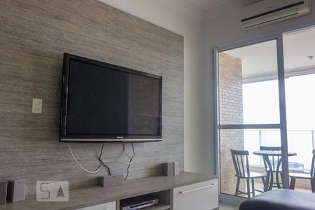 Sala de apartamento para alugar com 3 quartos, 92m² em Mirim, Praia Grande