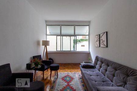 Sala de apartamento para alugar com 1 quarto, 68m² em Botafogo, Rio de Janeiro