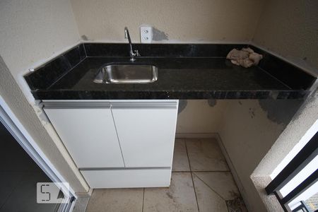 Varanda da Sala de apartamento para alugar com 1 quarto, 44m² em Taguatinga Sul (taguatinga), Brasília