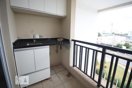 Varanda da Sala de apartamento para alugar com 1 quarto, 44m² em Taguatinga Sul (taguatinga), Brasília