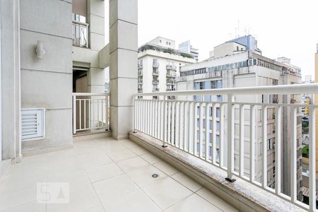 Varanda de apartamento para alugar com 2 quartos, 107m² em Cerqueira César, São Paulo