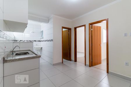 Sala/Cozinha de kitnet/studio para alugar com 2 quartos, 45m² em Parque São Jorge, São Paulo