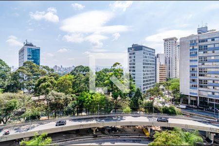 Vista de apartamento para alugar com 1 quarto, 108m² em Cerqueira César, São Paulo