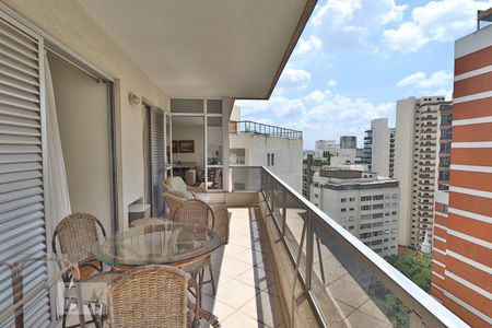 varanda de apartamento à venda com 4 quartos, 320m² em Jardim Paulista, São Paulo