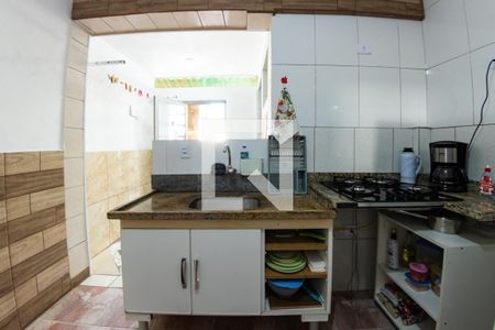 Cozinha de casa para alugar com 1 quarto, 26m² em Jardim Ângela (zona Leste), São Paulo
