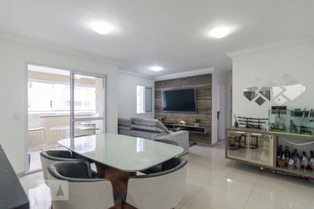 Sala de apartamento à venda com 2 quartos, 67m² em Vila Valparaíso, Santo André