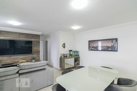 Sala de apartamento à venda com 2 quartos, 67m² em Vila Valparaíso, Santo André