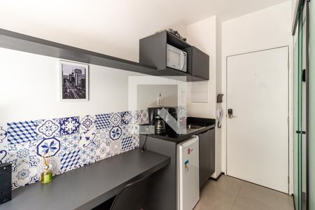 Cozinha de kitnet/studio à venda com 1 quarto, 11m² em Campos Elíseos, São Paulo