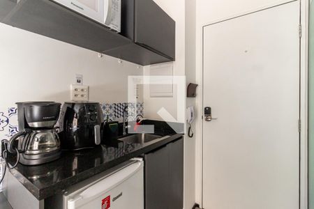 Cozinha de kitnet/studio à venda com 1 quarto, 11m² em Campos Elíseos, São Paulo