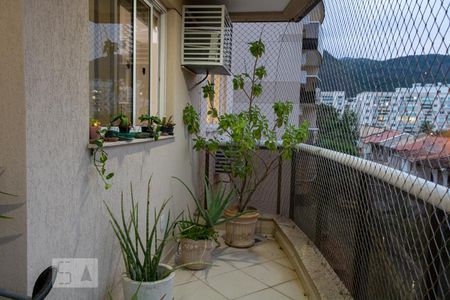 Varanda da Sala de apartamento à venda com 3 quartos, 104m² em Freguesia de Jacarepaguá, Rio de Janeiro